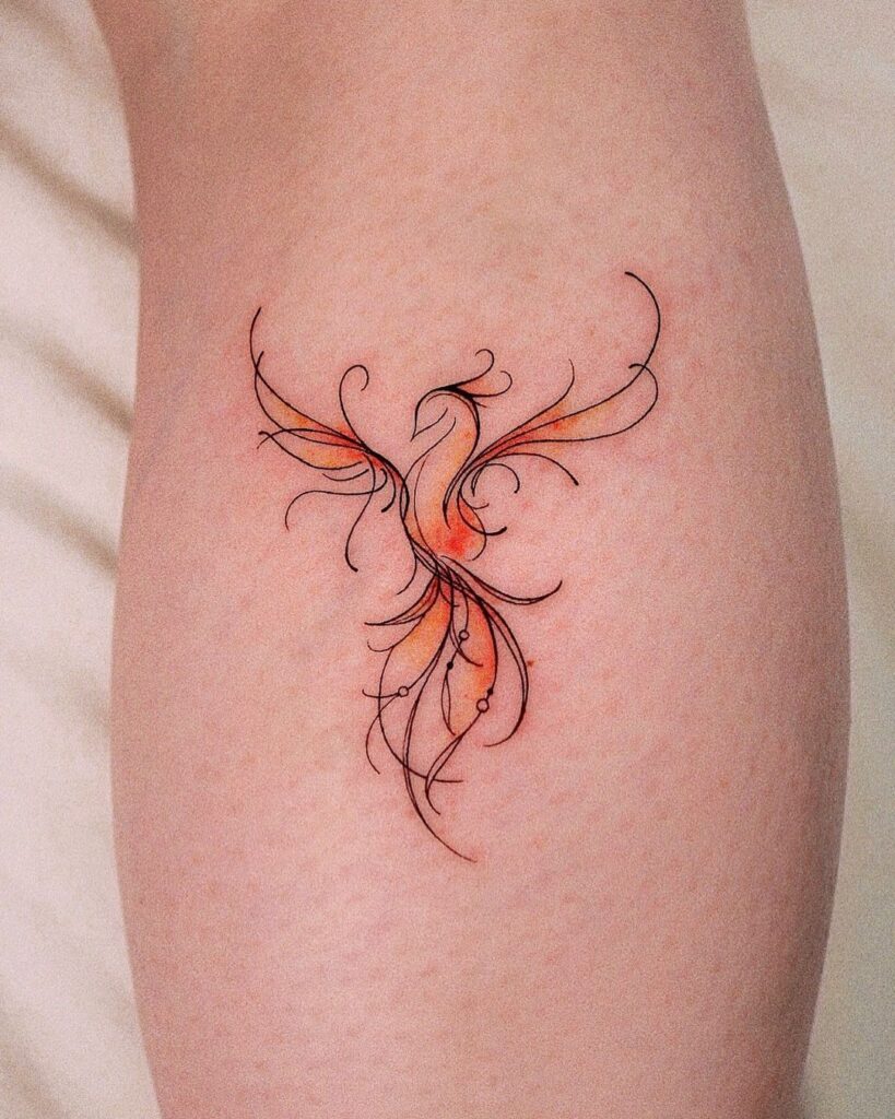 Fine-Lined Phoenix