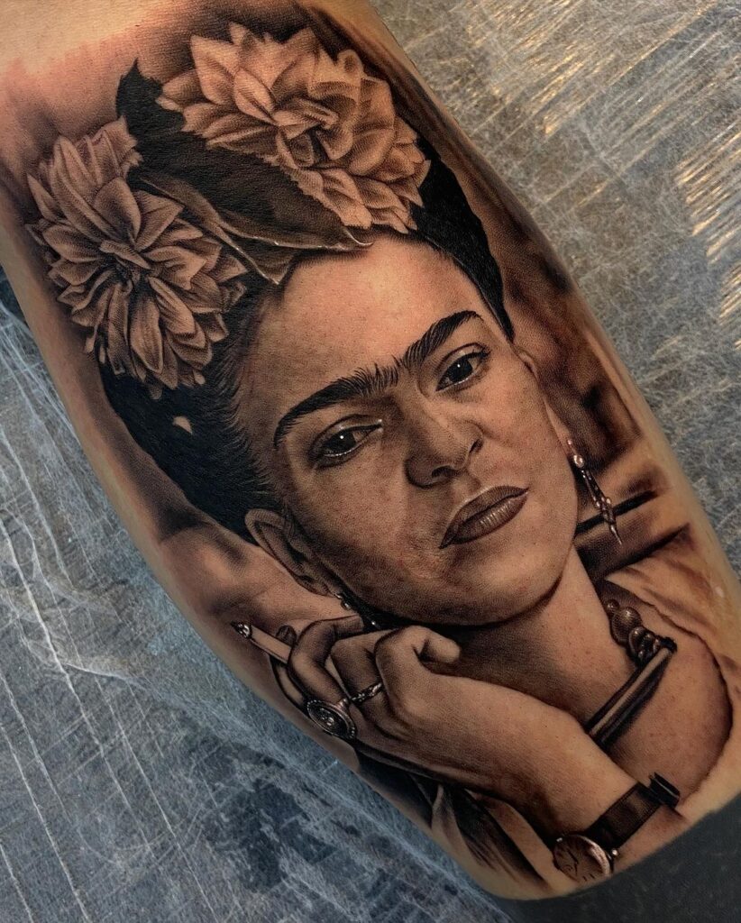 Frida Kahlo Tattoo