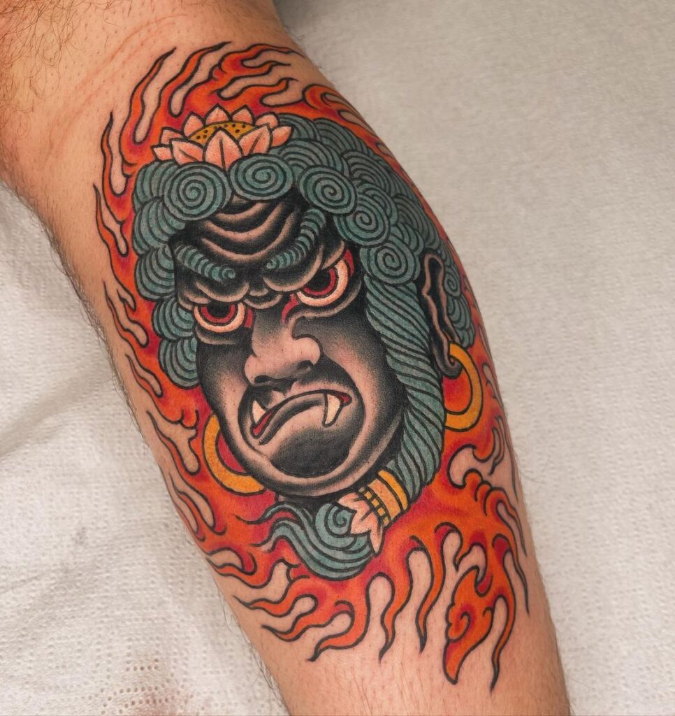 Fudo Myo-o Forearm Tat