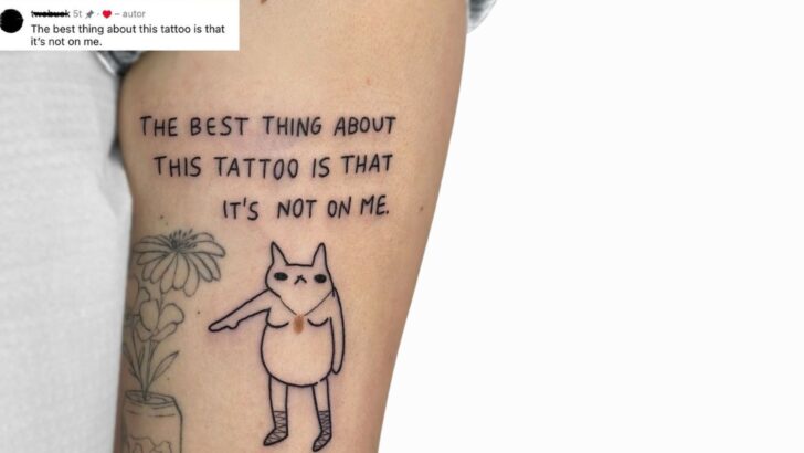 22 Funny Tattoos That Are Pure Comedy Gold