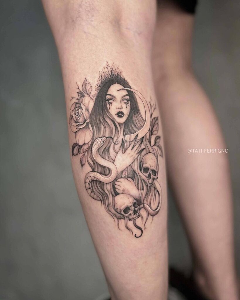  Tatuaggio della dea Morana