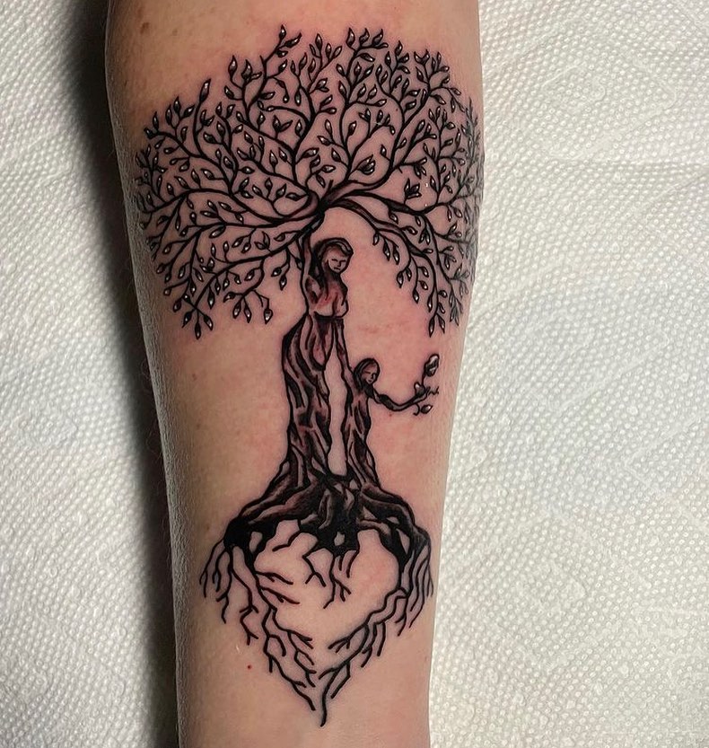 Tatuaje del Árbol de la Vida