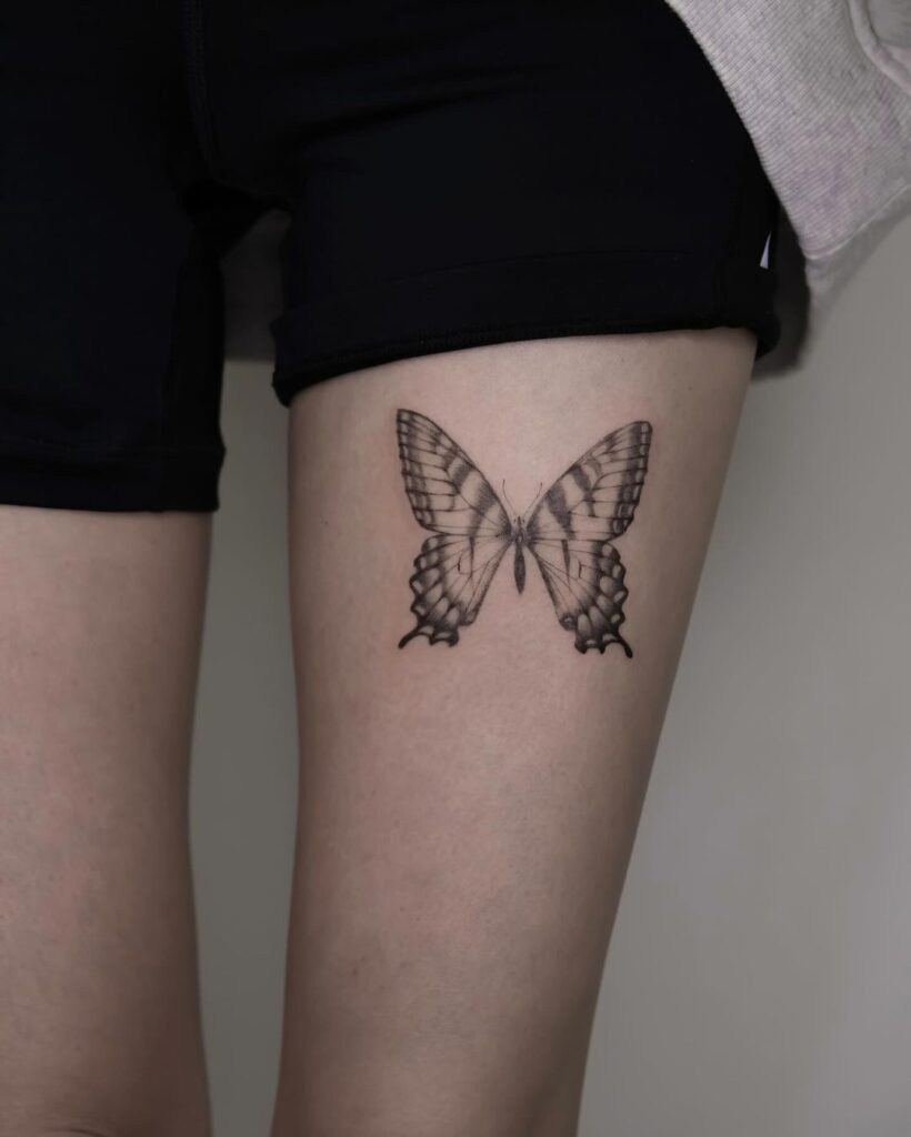  Tatuagem de borboleta