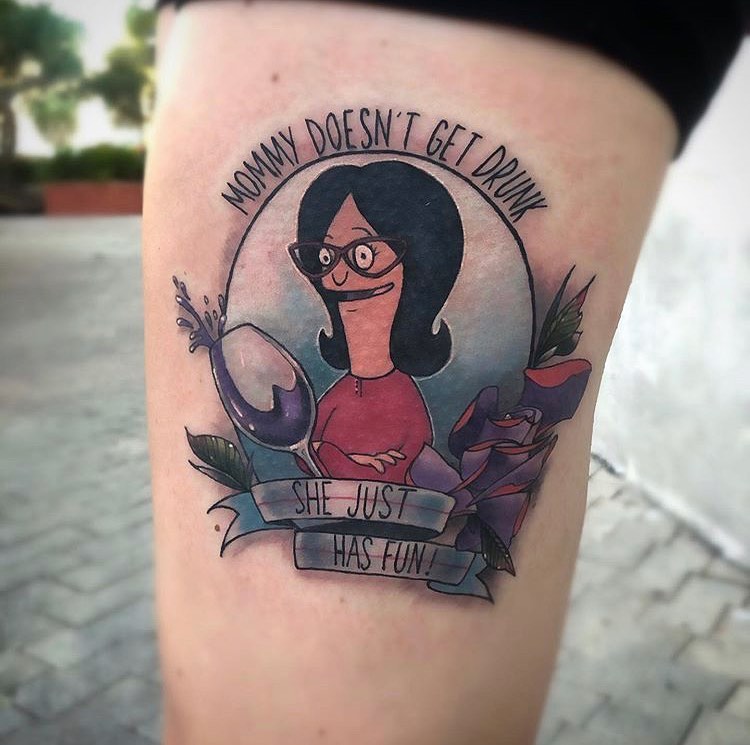 Fun Pop Culture Tattoo