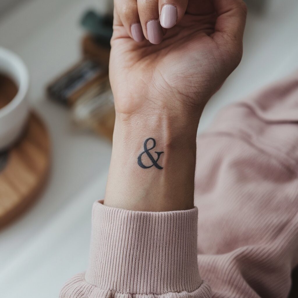 Small Ampersand Ink