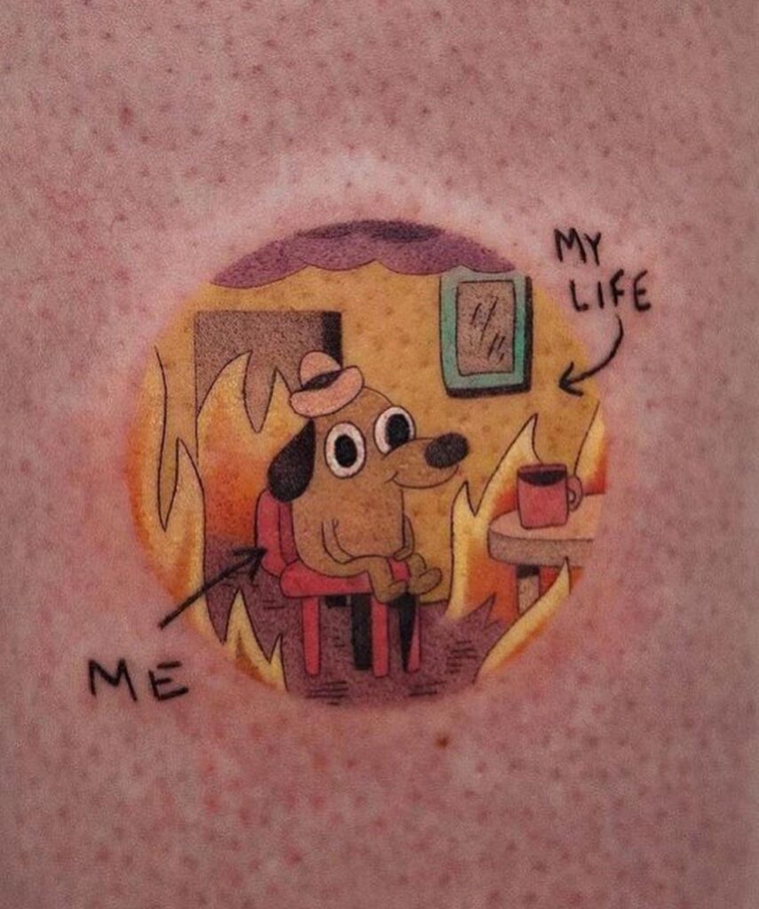 Famous Meme Tattoo