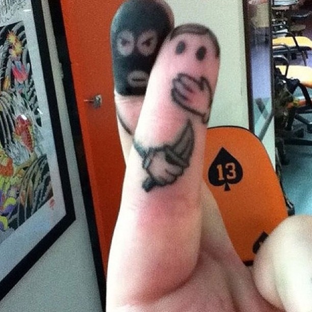 Fingers Tattoo