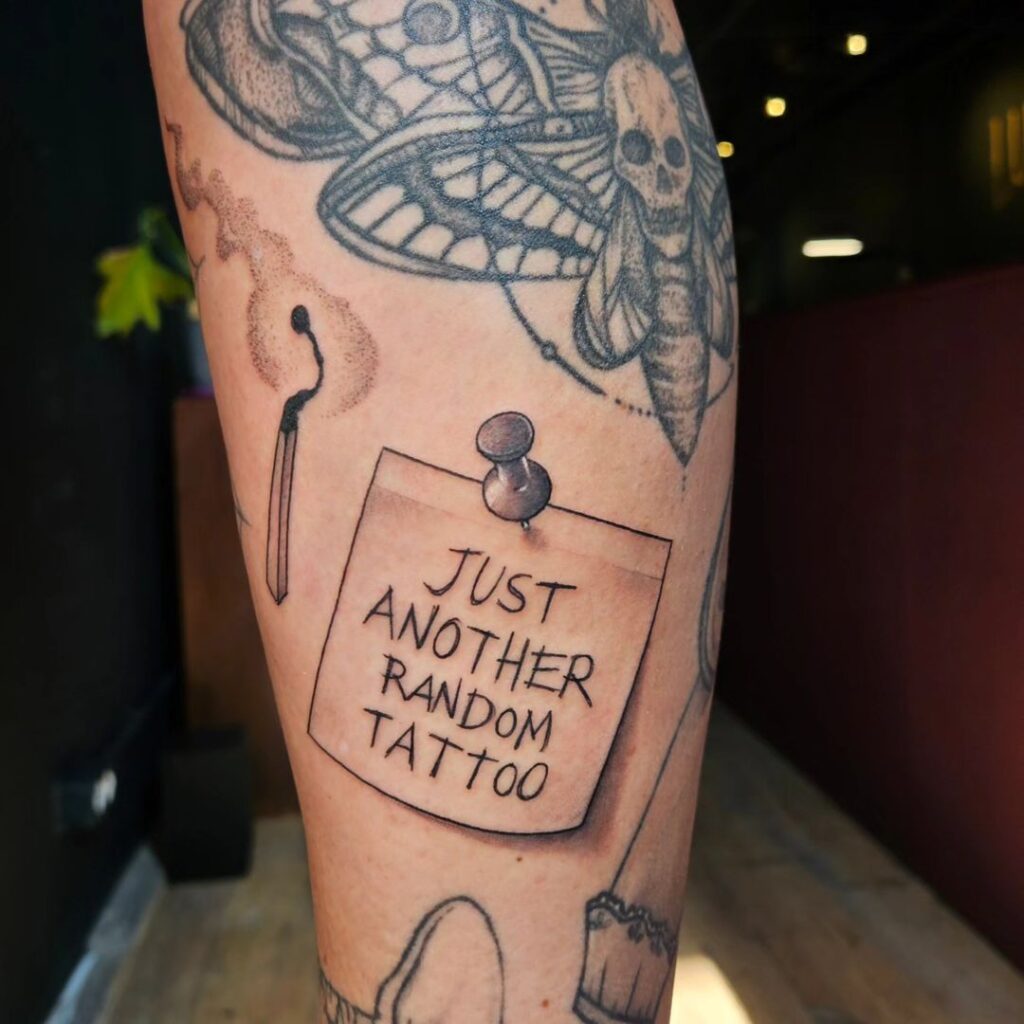 Un altro tatuaggio a caso