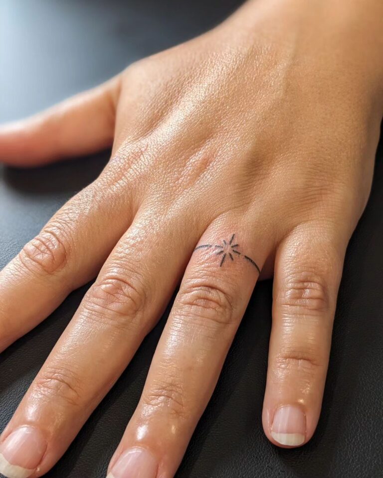 26 Fabulous Wedding Ring Tattoos That Show You Believe In Love Forever