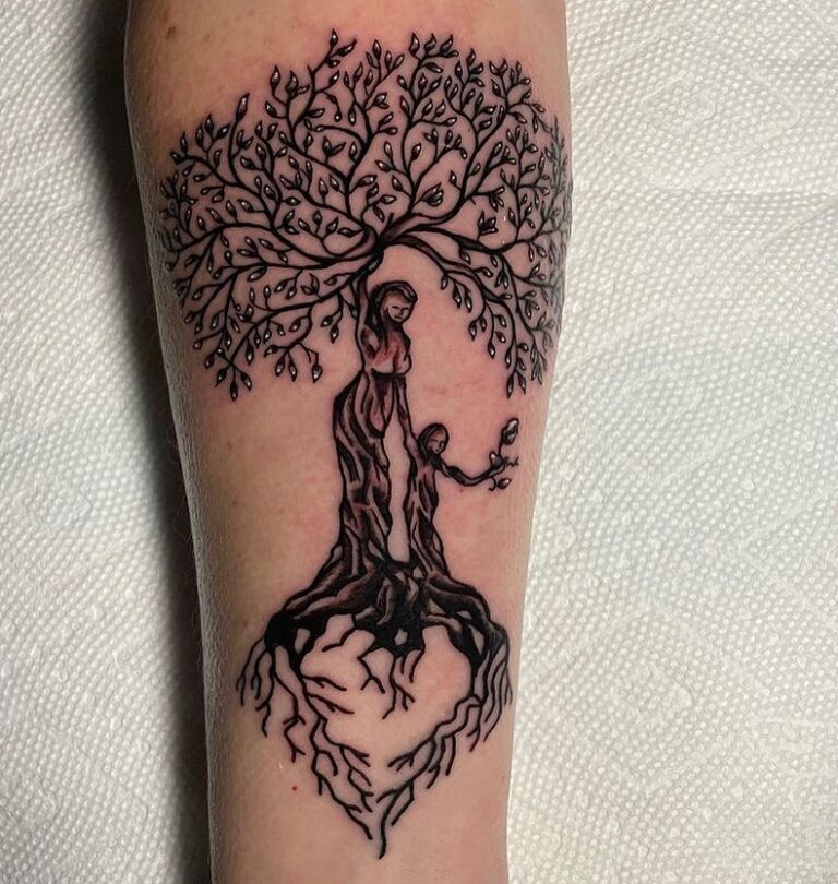 Tatuaggio dell'albero della vita