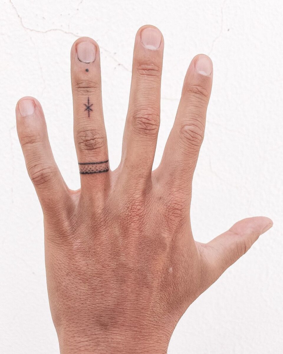 26 Fabulous Wedding Ring Tattoos That Show You Believe In Love Forever