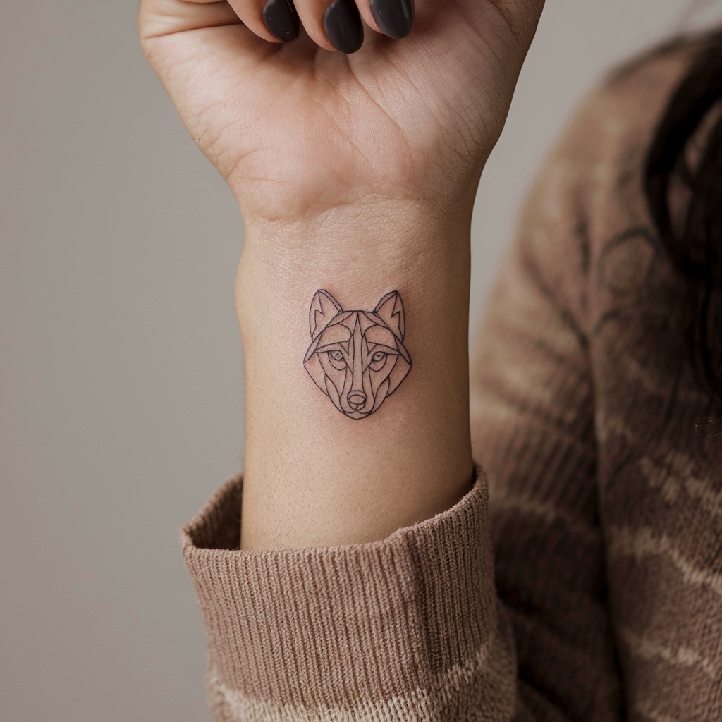 Tatuaje de lobo