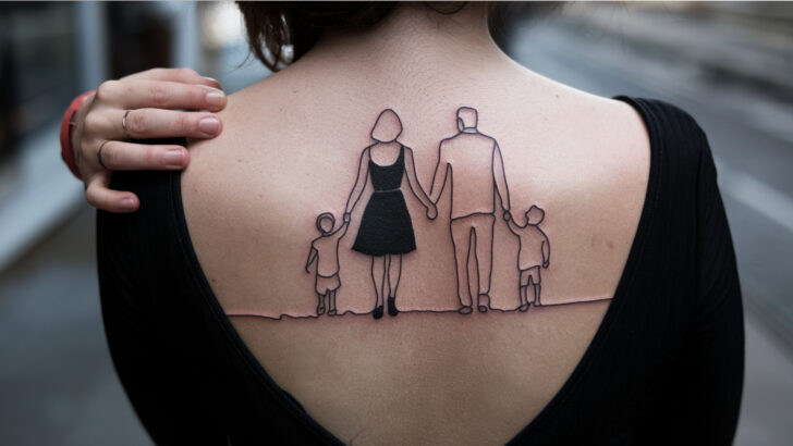 25 idee di tatuaggi familiari di tendenza per il 2024.