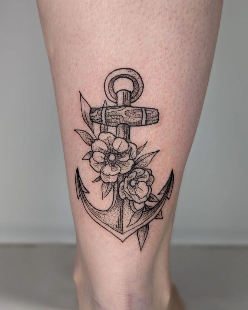 Tatuaggio dell'ancora