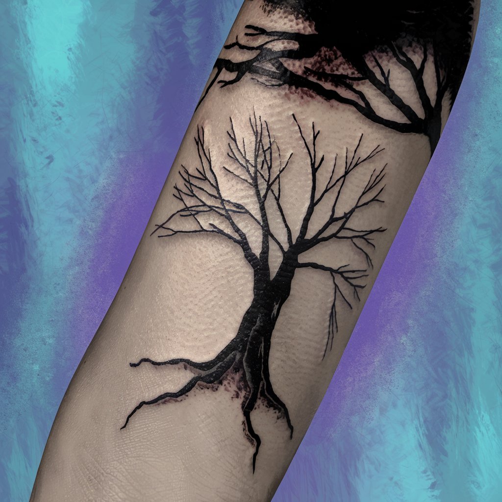 Bold Poison Tree Tat