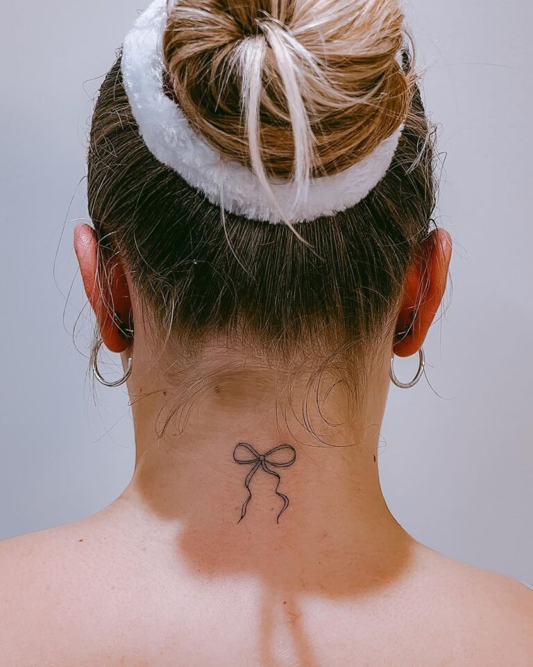 Bow Tattoo