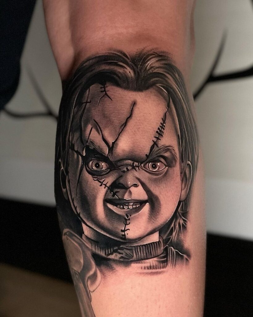 Tatuaje de Chucky