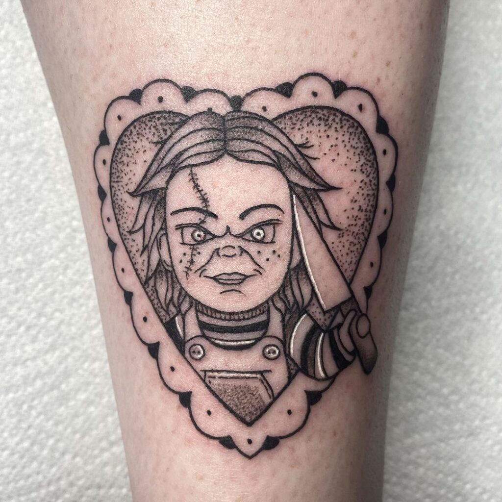 Tatuaje de Chucky