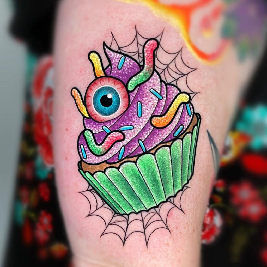 Creepy Sweet Flash Tat