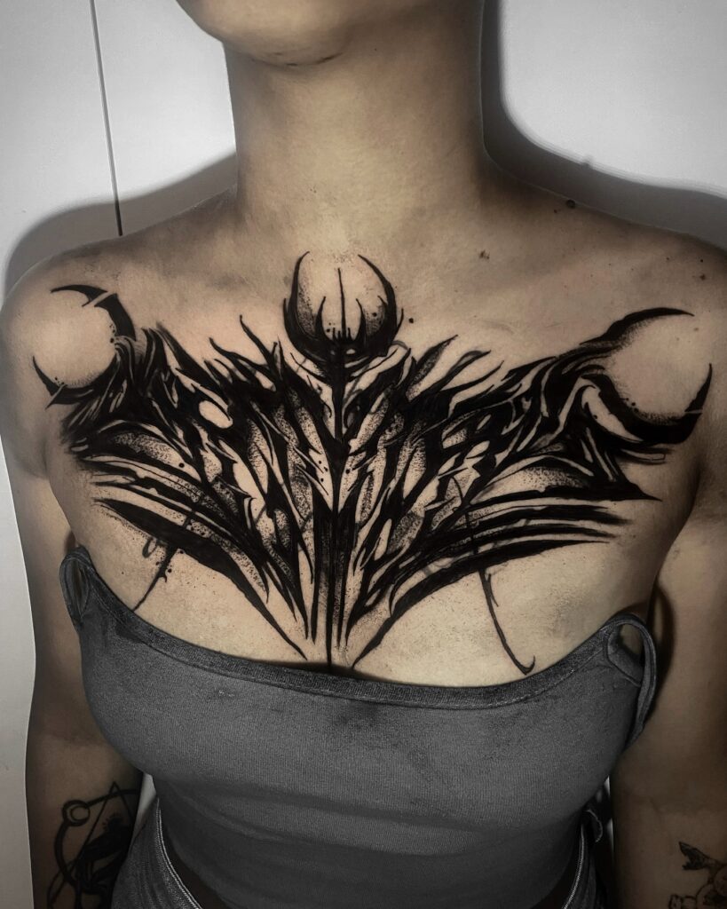 Dark Ornamental Tattoo