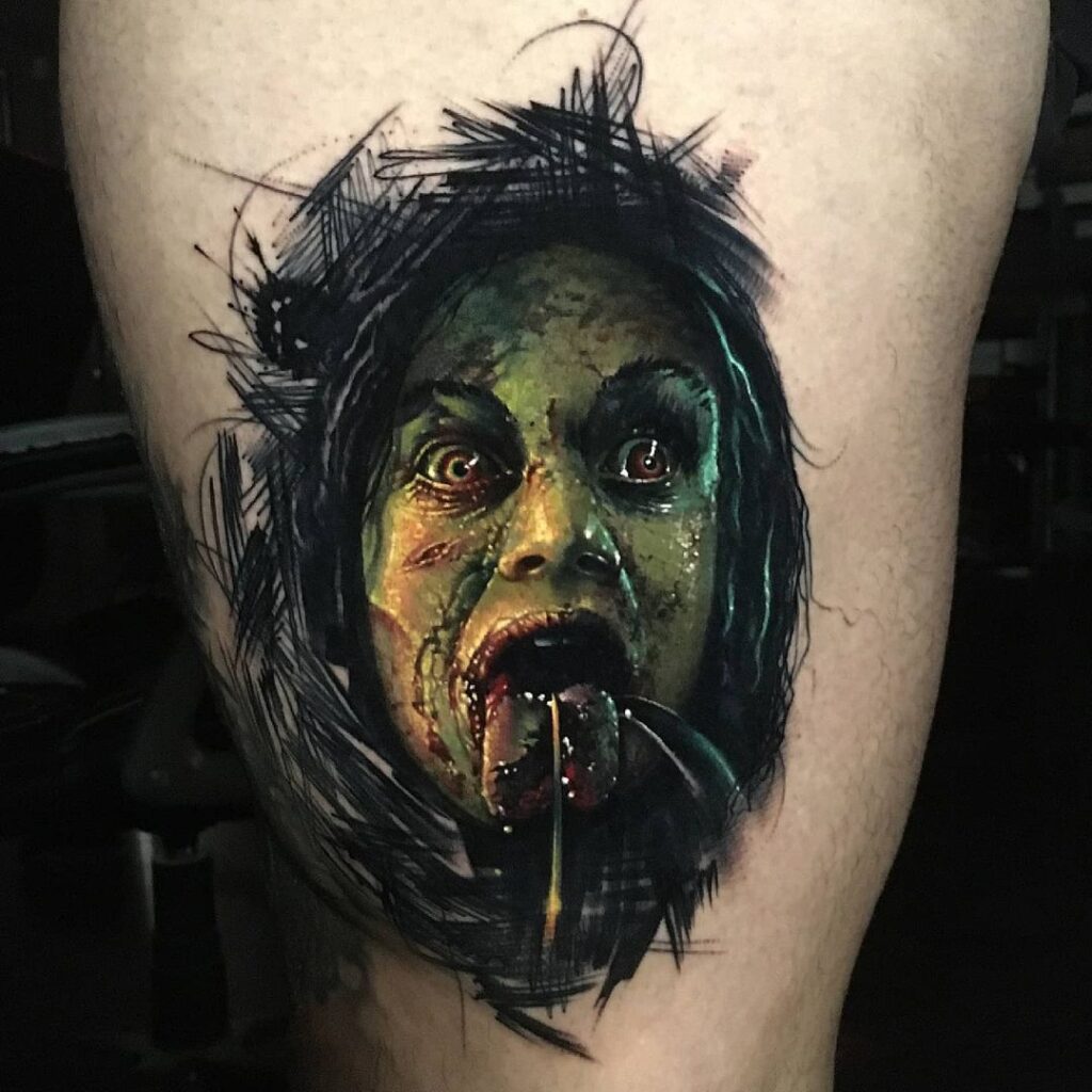 Tatuaje de Evil Dead