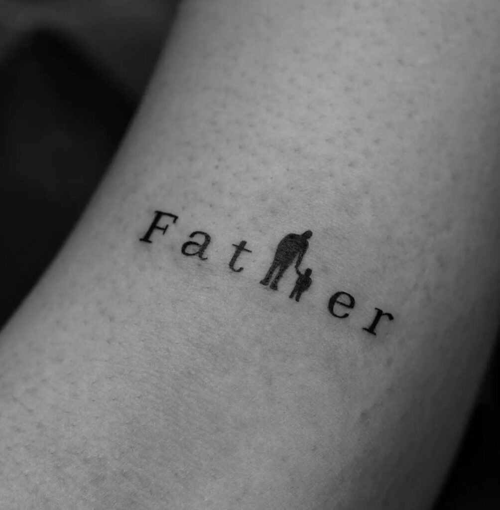 Tatuaggio del padre