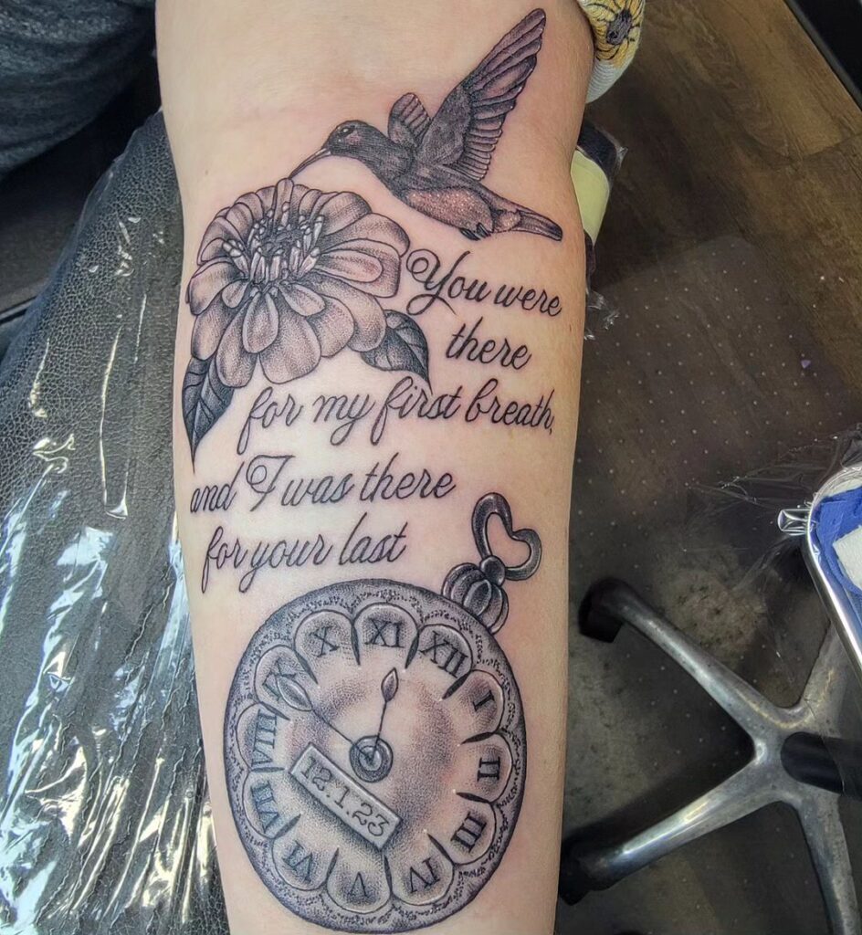 First And Last Breath Memorial Ink