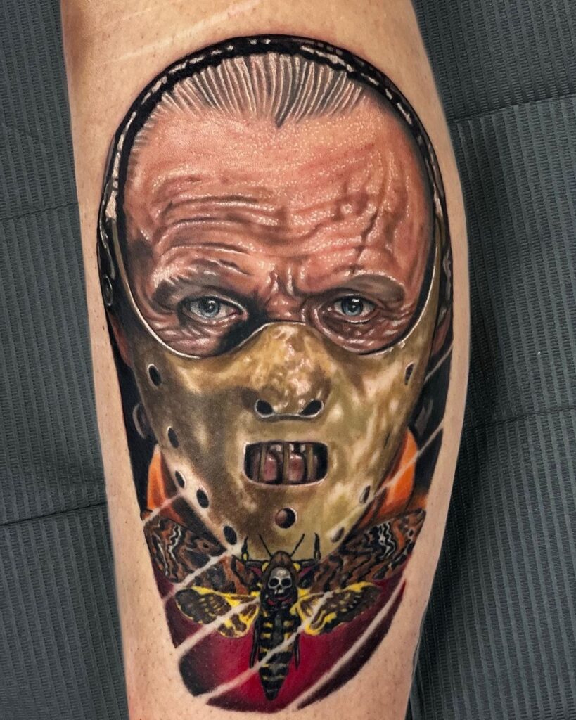 Tatuaje de Hannibal Lecter