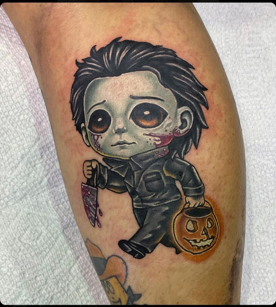 Little Michael Myers Tattoo