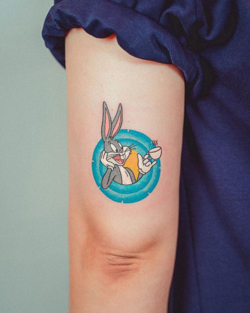 Tatuagem dos Looney Tunes