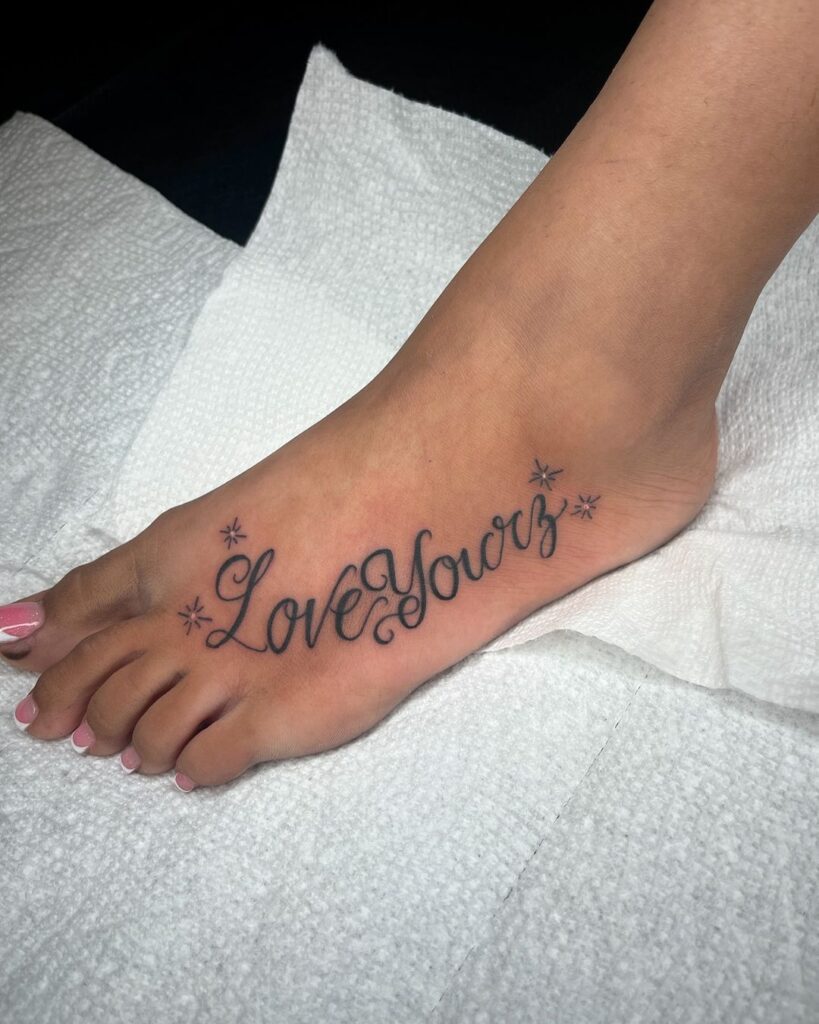 Tinta para escrita "Love Yourz Foot