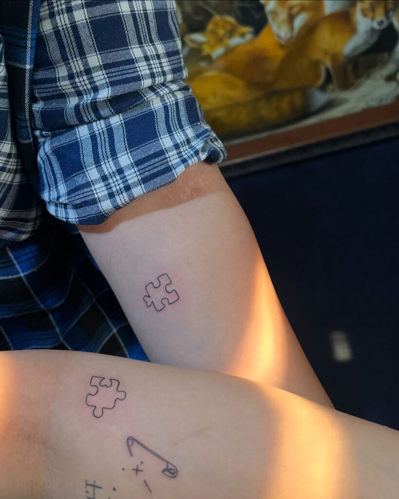 Matching Puzzles Tattoo