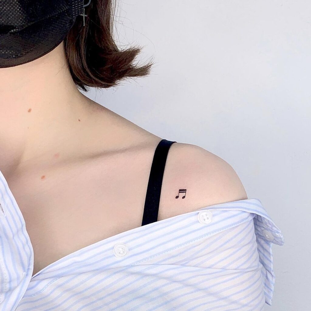 Musical Note Tattoo