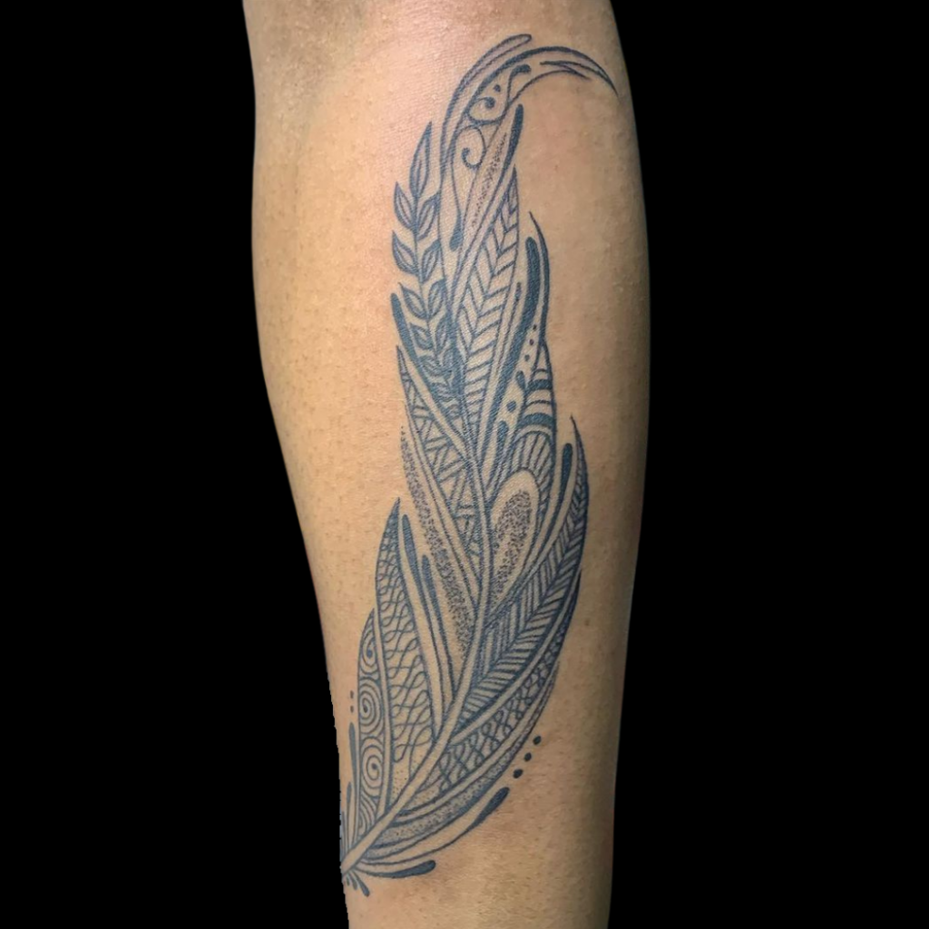 Ornamental Feather Ink