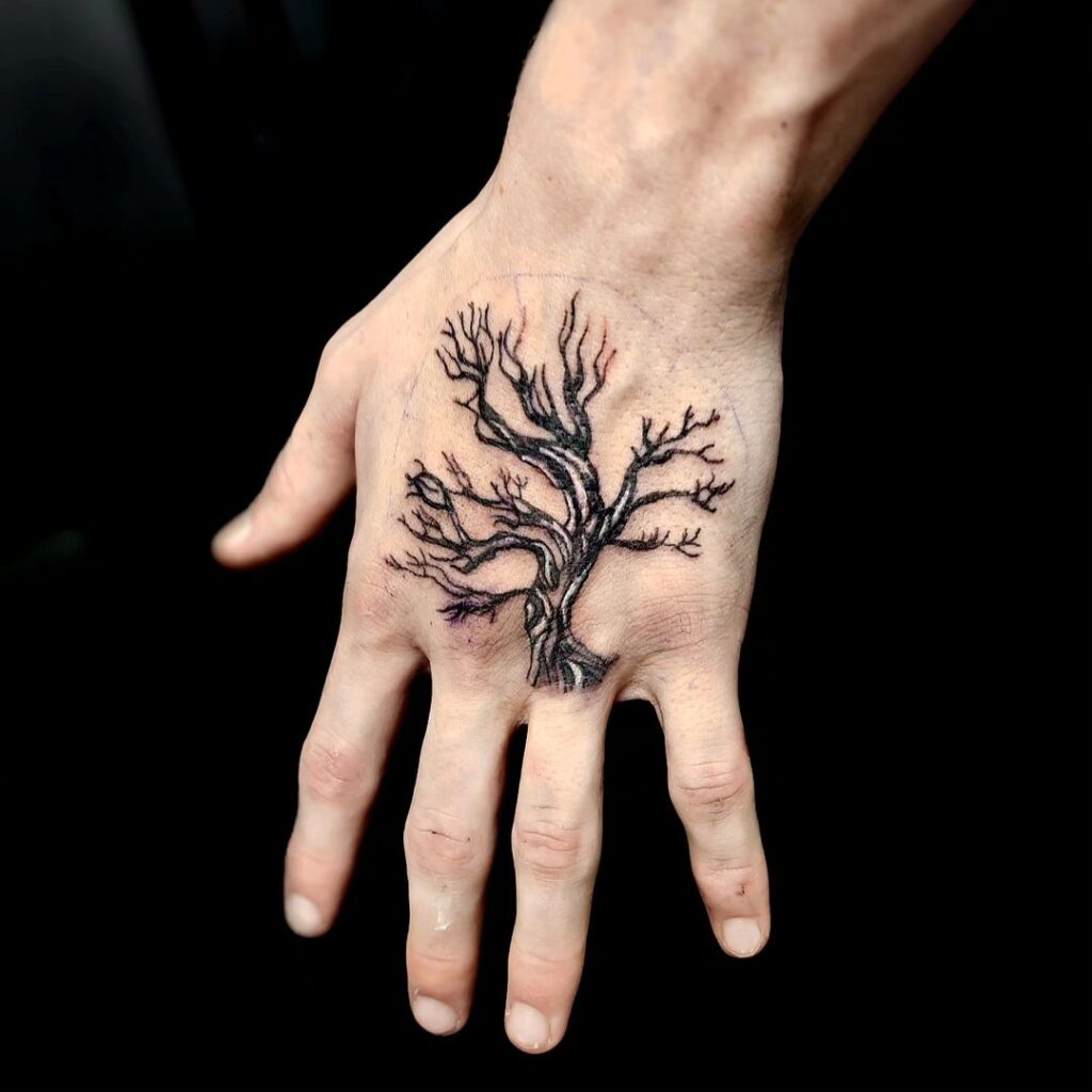 Poison Tree Hand Ink