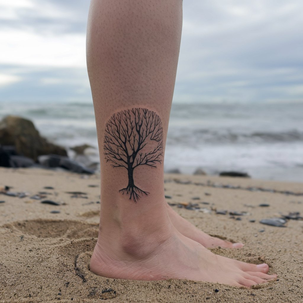 L'albero dei veleni sulla spiaggia