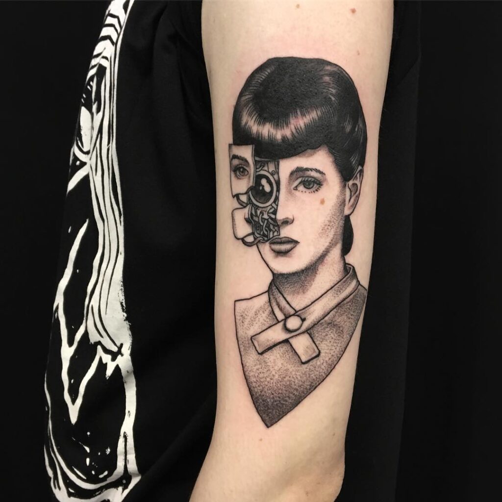 Rachael Blade Runner Tat