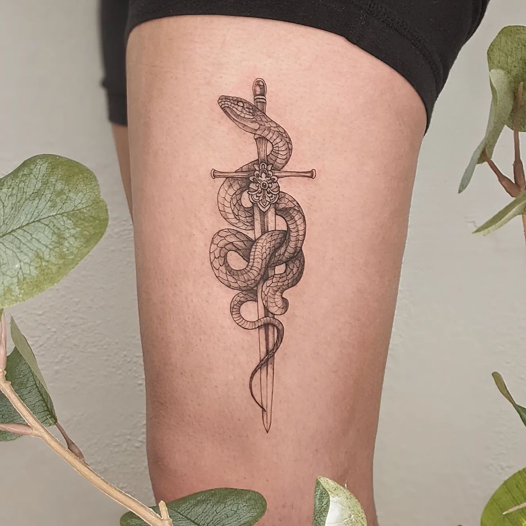 25 Powerful Serpent Tattoos That Express Inner Strength