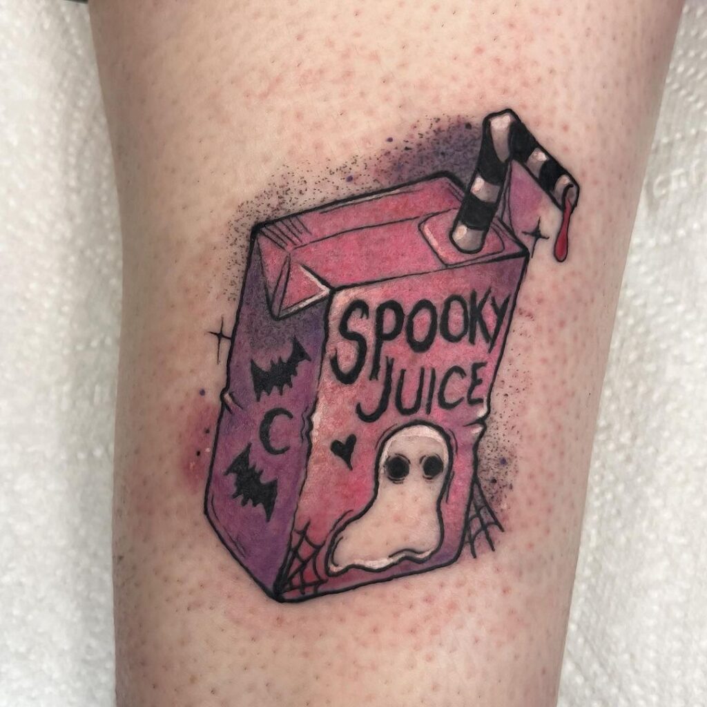 Tatuagem Spooky Juice