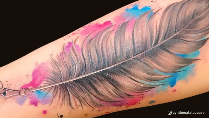 Spread Your Wings And Embrace Free Spirit With 25 Feather Tattoo Ideas