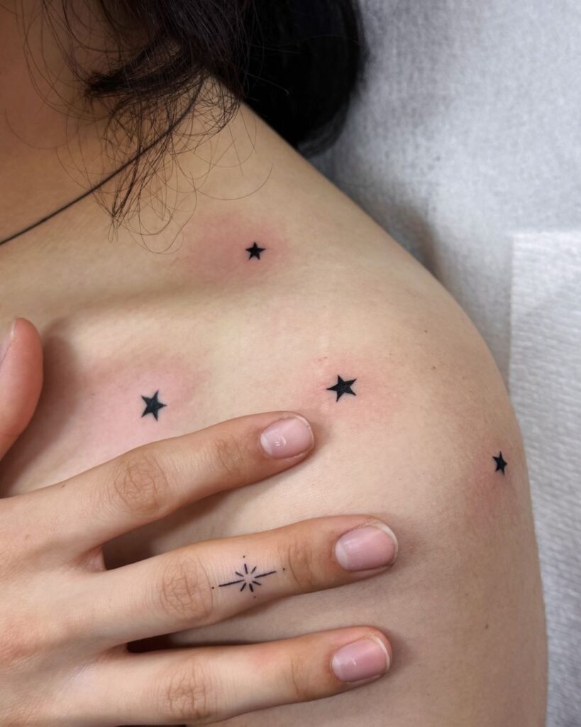 Tatuaggio delle stelle