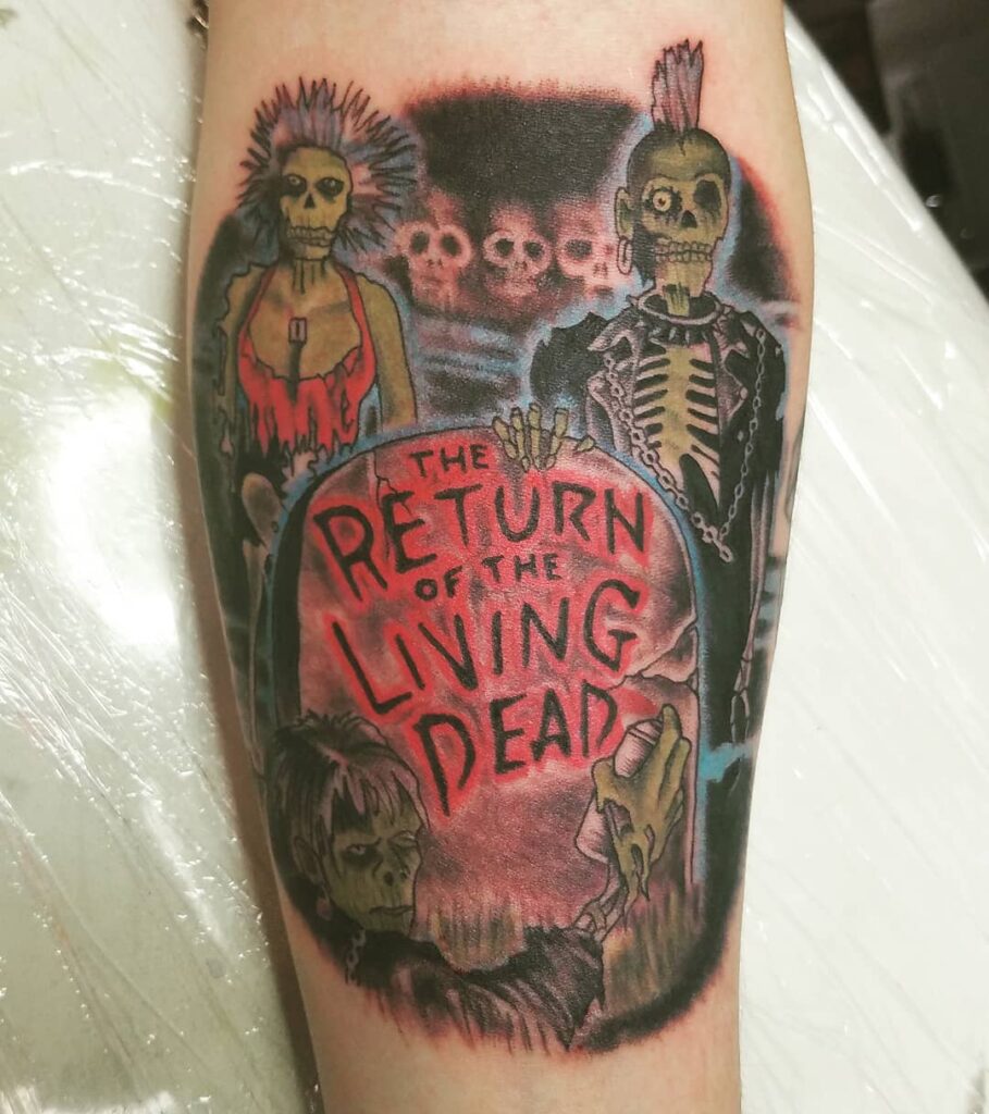 Tatuagem do regresso dos mortos-vivos