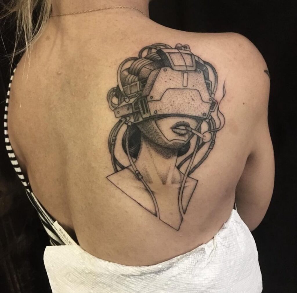 Tatuaje de realidad virtual