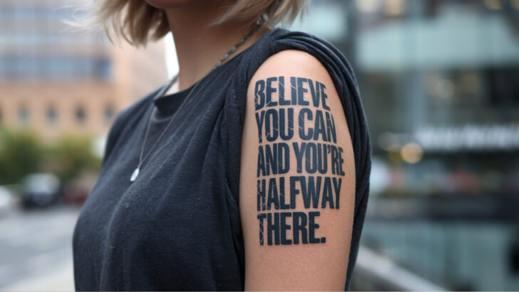 Wake Up Your Inner Strength With 25 Inspiring Quote Tattoo Ideas