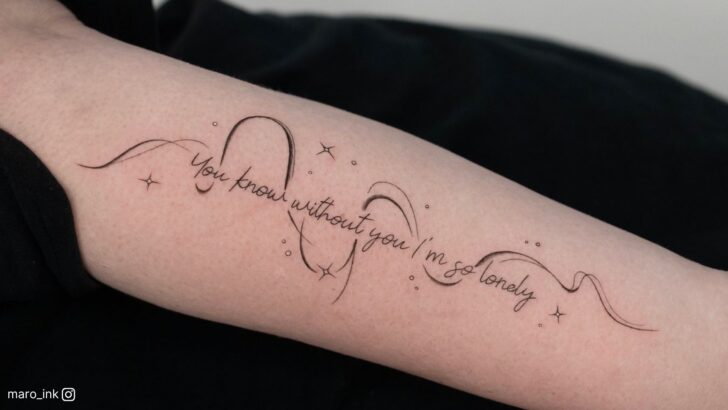 10 Aesthetic Small Quote Tattoos To Brighten Your Day