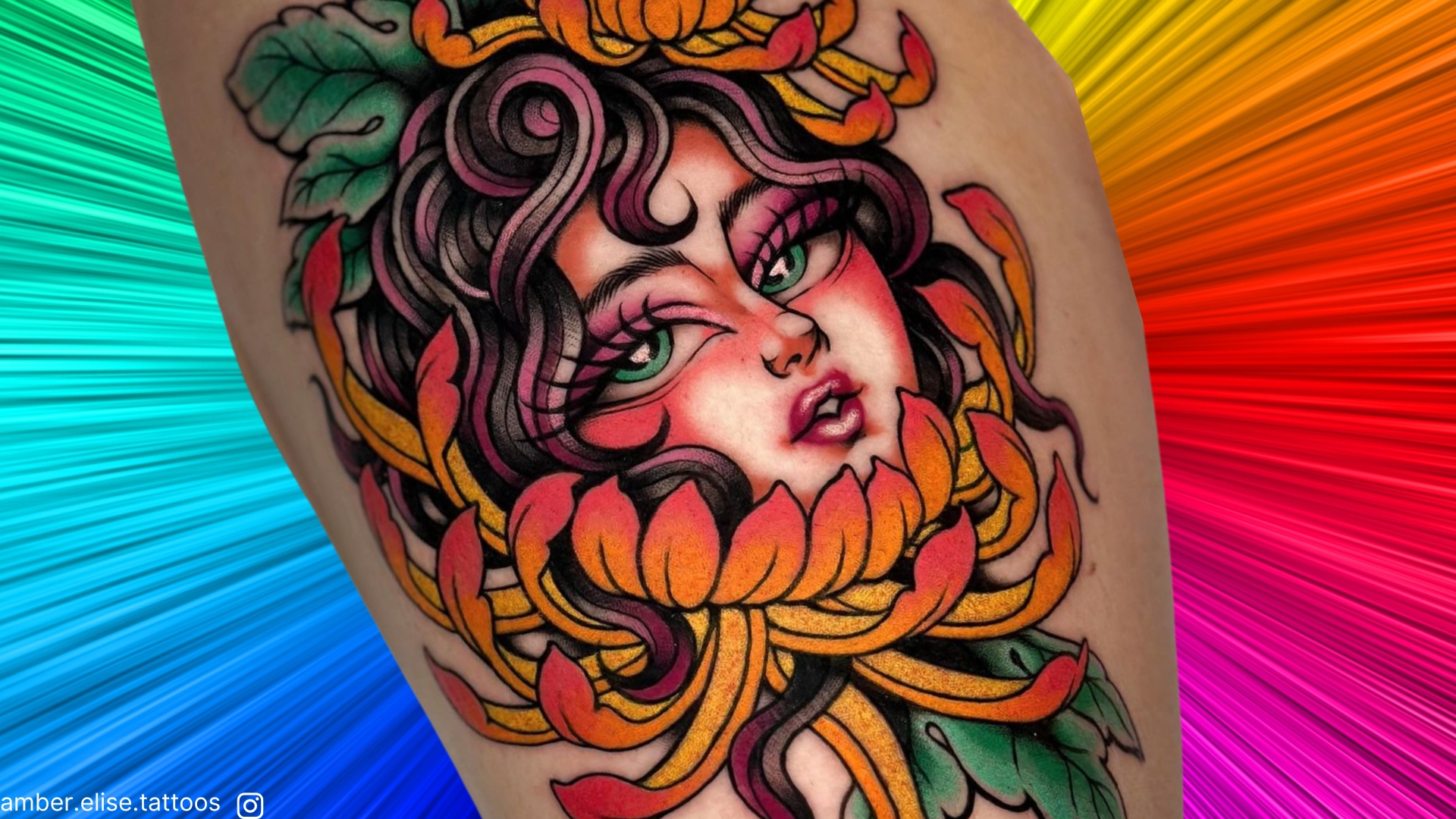 arte de tatuagem tradicional americana