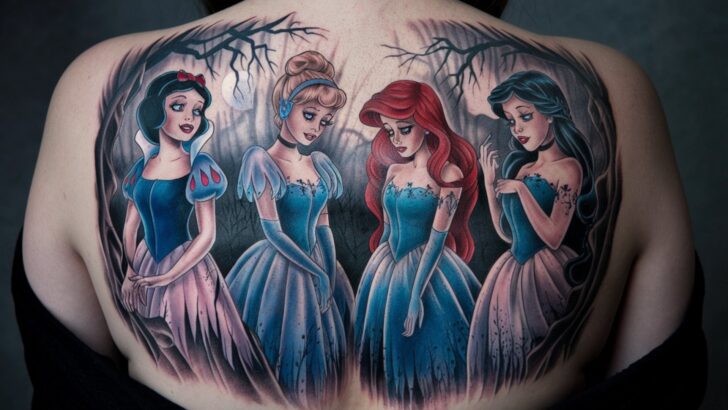 10 tatuagens assustadoras e sombrias da Disney que vai querer fazer