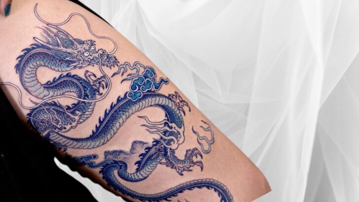 13 tatuajes de dragones increíblemente bonitos que te encantarán