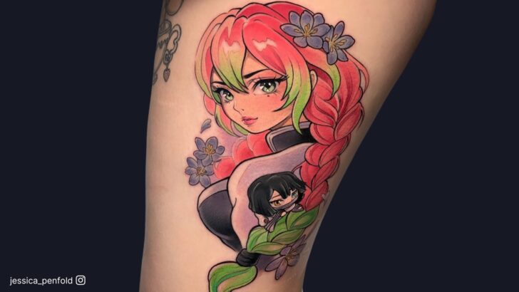 22 disegni di tatuaggi Anime assolutamente fantastici.