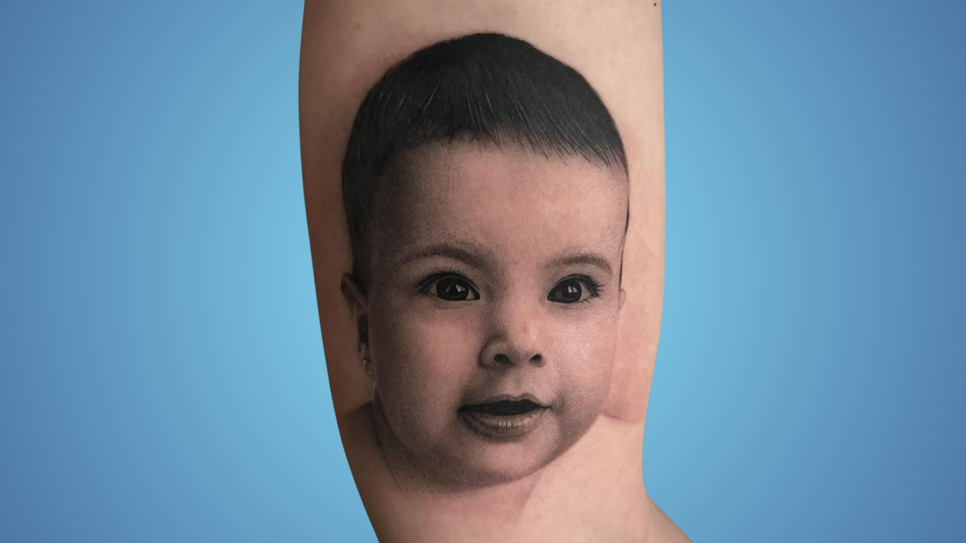 idea-mamma per il primo tatuaggio del bambino